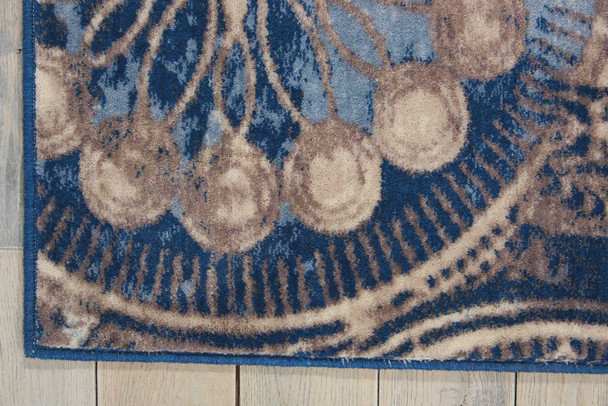 Nourison Somerset ST764 Denim Rug