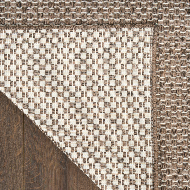 Nourison Tulum TLM03 Brown Rug