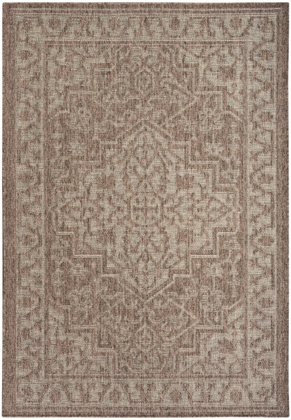Nourison Tulum TLM05 Brown Rug