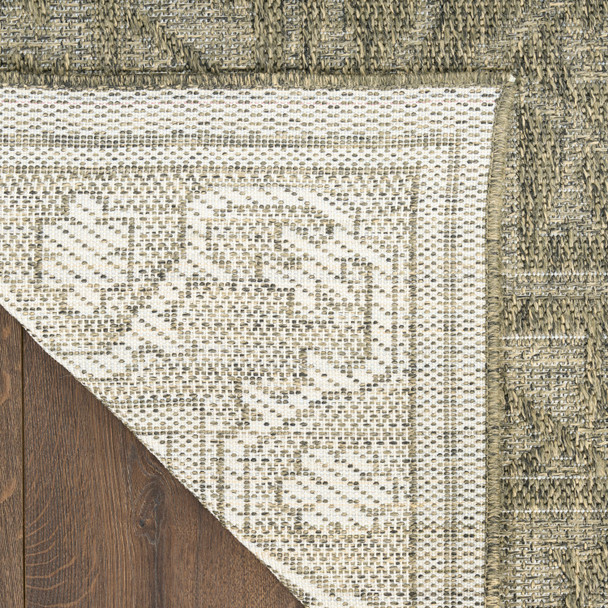 Nourison Tulum TLM05 Olive Rug