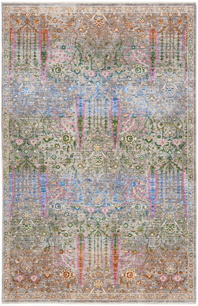 Nourison Vintage Harmony VHH01 Blue Multicolor Rug