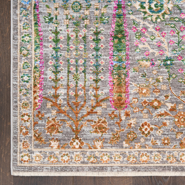 Nourison Vintage Harmony VHH01 Blue Multicolor Rug