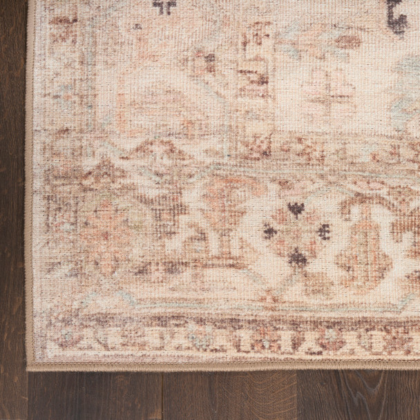 Nourison Vintage Washables VWS17 Beige Rug
