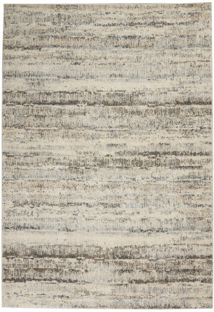 Nourison Calvin Klein Etched CK73 Ivory Beige Rug