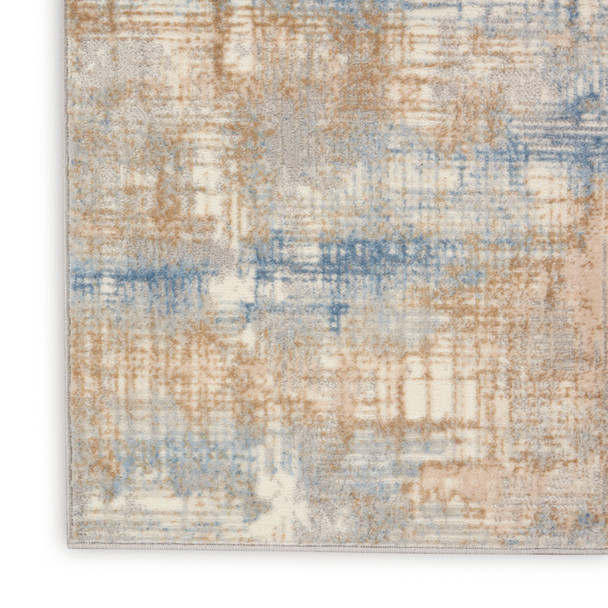 Nourison Calvin Klein CK950 Rush CK951 Blue Beige Rug