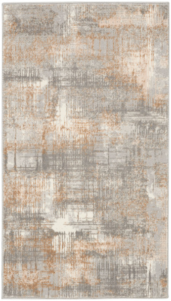 Nourison Calvin Klein CK950 Rush CK951 Grey Beige Rug