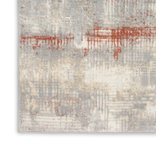 Nourison Calvin Klein CK950 Rush CK951 Ivory Multi Rug