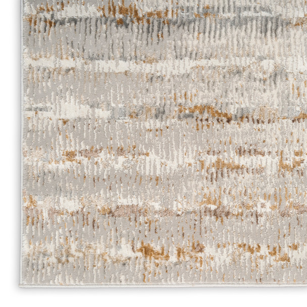 Nourison Calvin Klein CK073 Compass CMP01 Ivory Rust Rug
