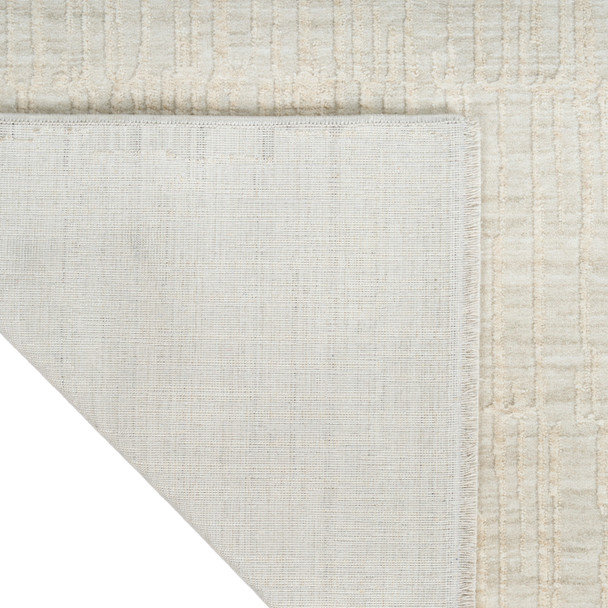 Nourison Calvin Klein CK079 Notes NOT02 Silver Ivory Rug