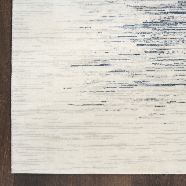 Nourison DKNY Grand Street GRN04 Ivory Blue Rug