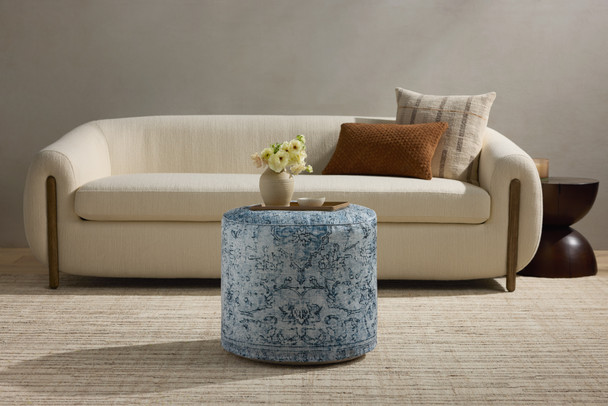 Loloi LPF559 Slate Pouf