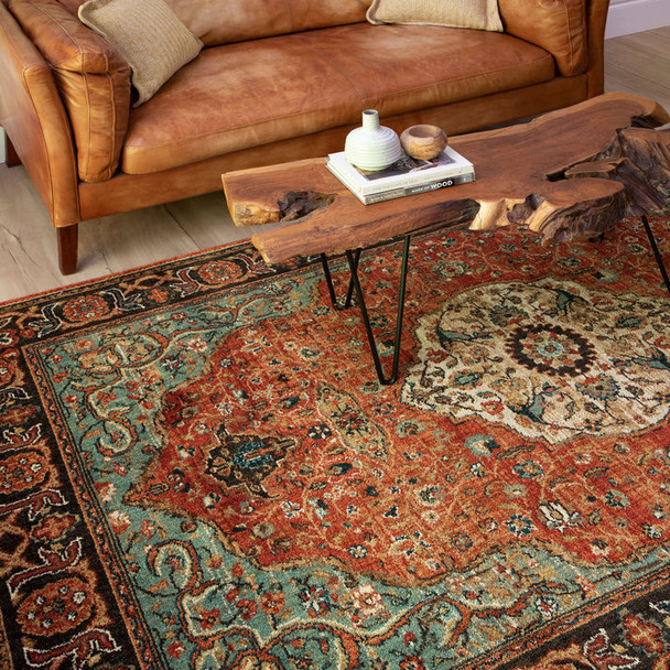 Karastan Spice Market 90661 90097 Petra Multi Rug