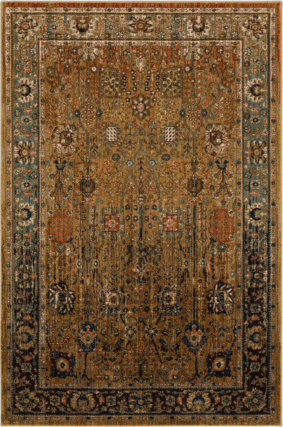 Karastan Spice Market 90668 80153 Myanmar Tobacco Rug