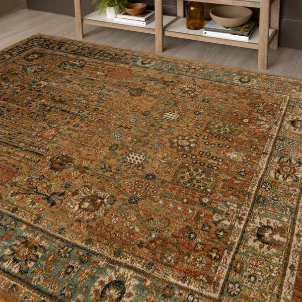 Karastan Spice Market 90668 80153 Myanmar Tobacco Rug