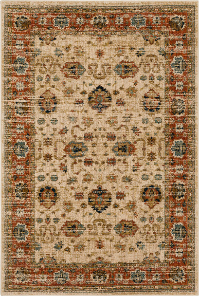 Karastan Spice Market 91199 70033 Koyna Cream Rug