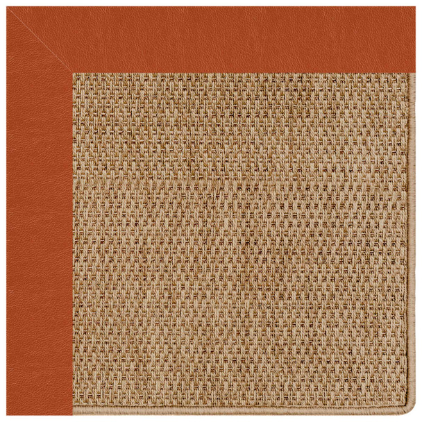 Capel Zelda-Basketweave 2085-846 Pumpkin Rug