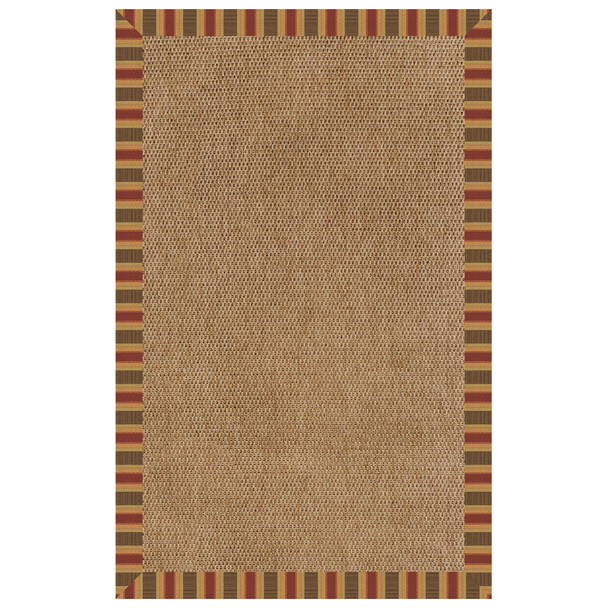 Capel Zelda-Basketweave 2085-848 Saffron Multi Rug