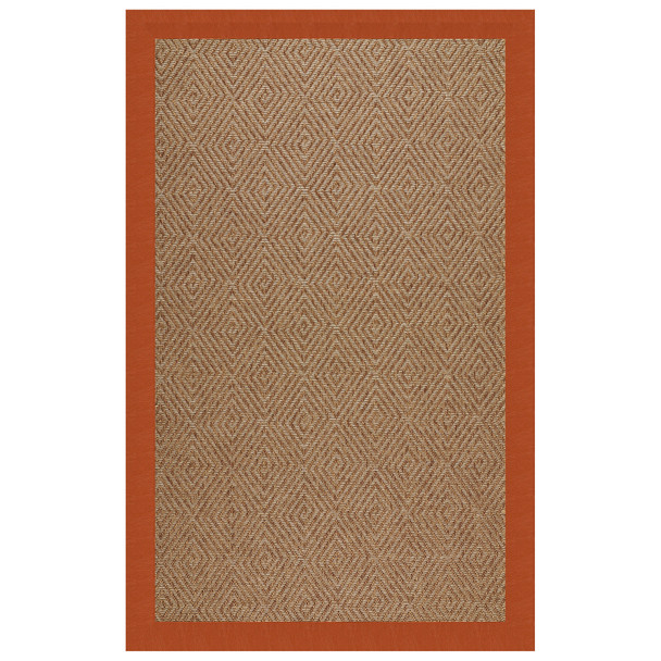 Capel Zelda-Diamond 2088-846 Pumpkin Rug