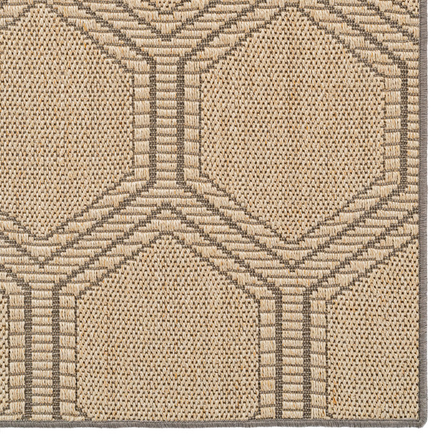 Capel Brier 2209-370 Sand Black Rug