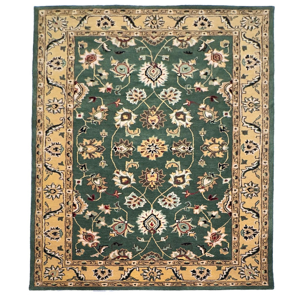 Capel Pazyryk-Keshan 2605-275 Clover Yellow Rug