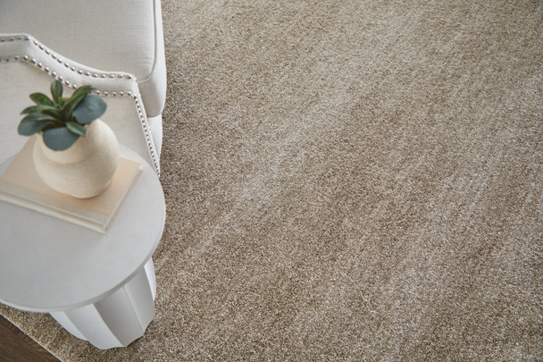 Feizy Jameson 39R8F Tan Ivory Area Rug