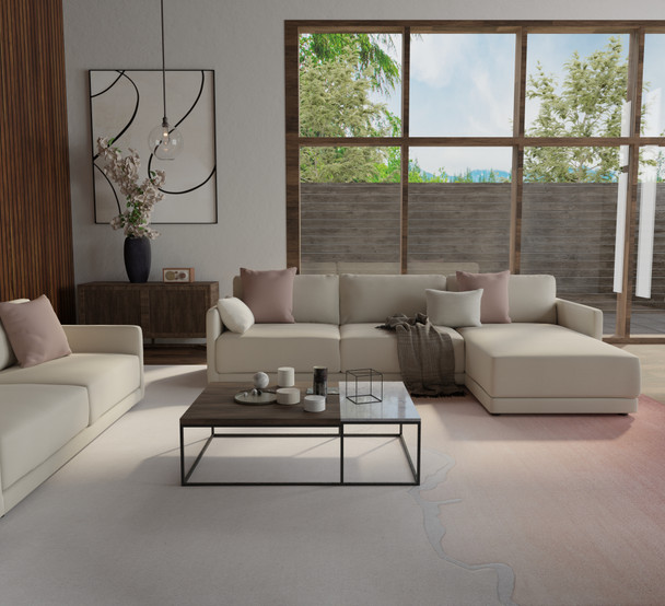 Feizy Katya 8989F Pink Ivory Area Rug