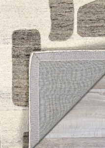 Couristan Banquo 6835 6011 Mercutio Coffee-Ivory Rug