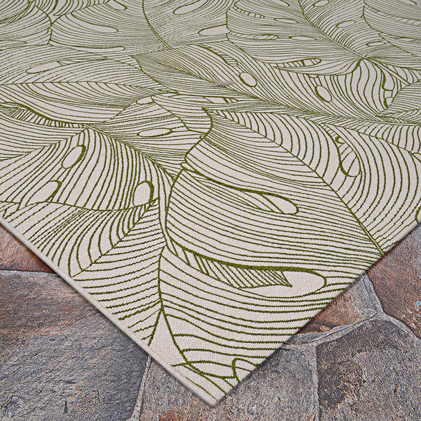 Couristan Castille 2913 3301 Palma Fern Rug