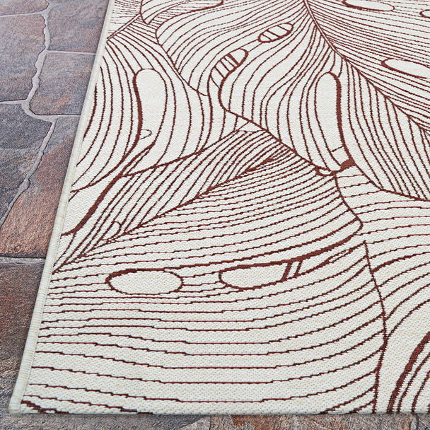 Couristan Castille 2913 1444 Palma Rouge Rug