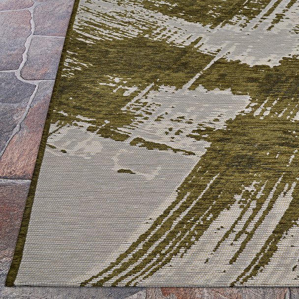 Couristan Castille 2949 1315 Canvas Tea Leaf Rug