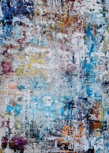 Couristan Gypsy AV29 0228 Aquarelle Bone Multi Rug