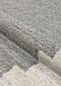 Couristan Joshua 5823 1201 Saddleback Snow Grey Rug
