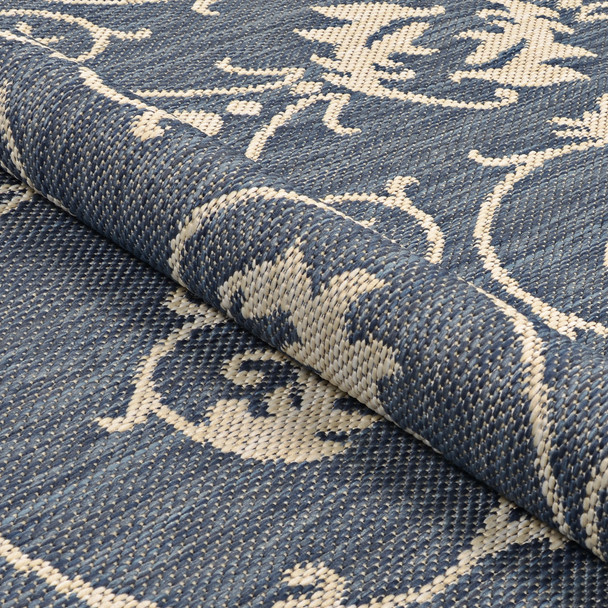 Couristan Palo Santo PS04 4001 Ensenada Pool Blue Rug