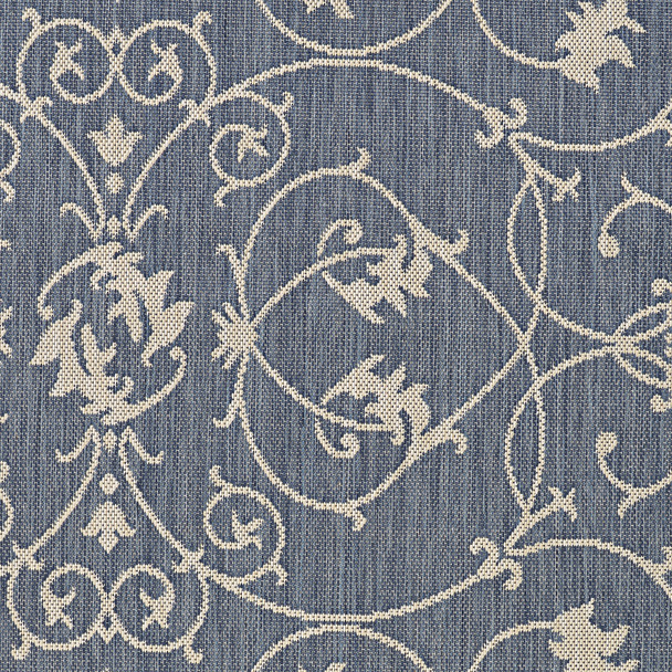 Couristan Palo Santo PS04 4001 Ensenada Pool Blue Rug
