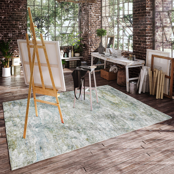 Dalyn Boca BO3 Seafoam Rug