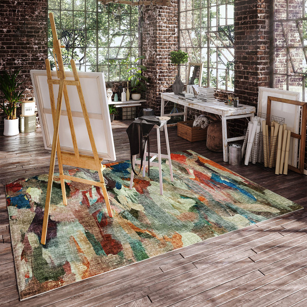 Dalyn Boca BO8 Paprika Rug