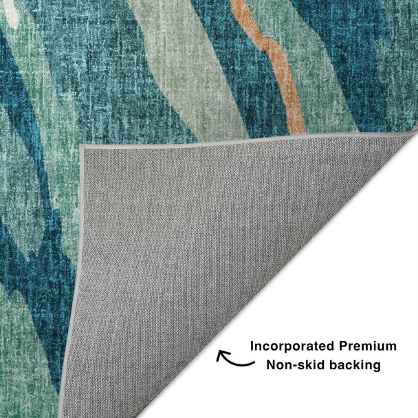 Dalyn Lorenzo LN4 Teal Rug