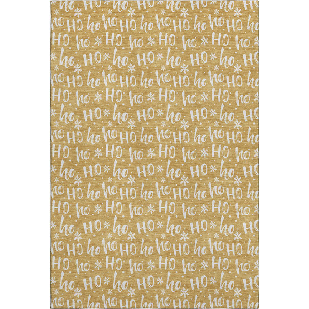 Dalyn Merry & Bright MY22 Gold Rug