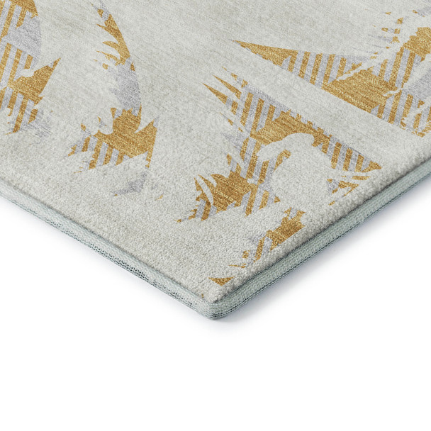 Dalyn Merry & Bright MY26 Gold Rug