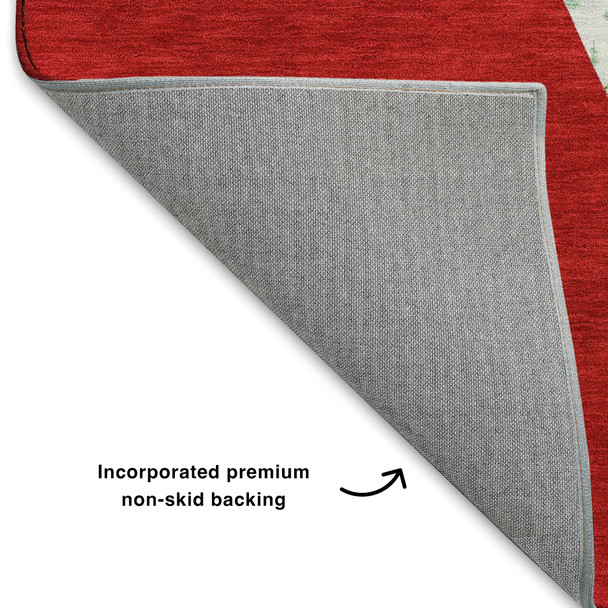 Dalyn Merry & Bright MY27 Red Rug