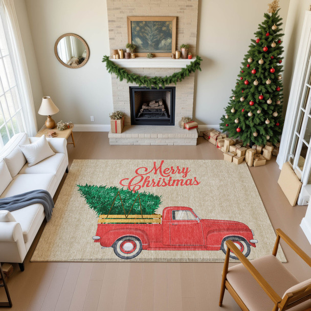 Dalyn Merry & Bright MY4 Putty Rug