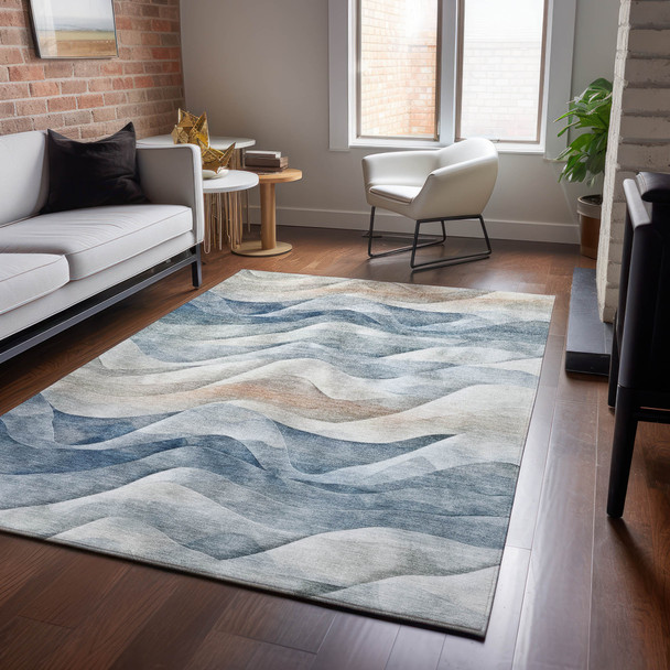 Dalyn Pacifica PA3 Blue Rug