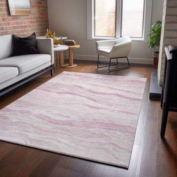 Dalyn Pacifica PA6 Pink Rug