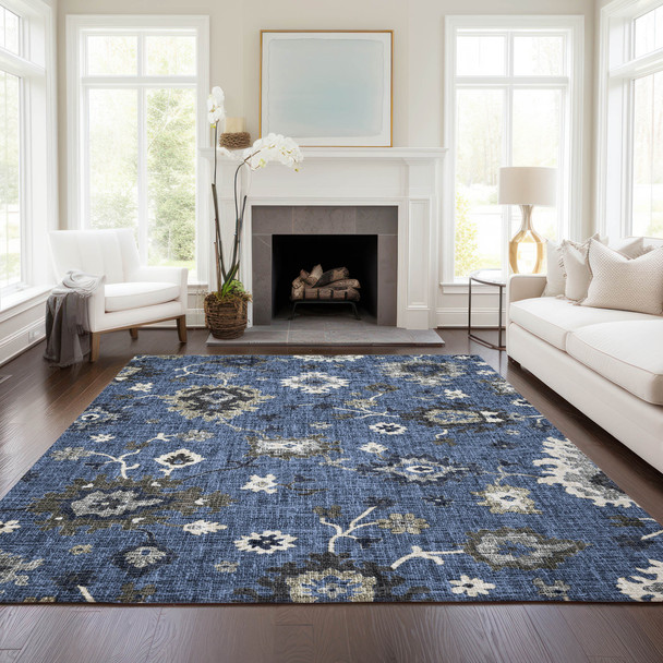 Dalyn Portico PO6 Blue Rug
