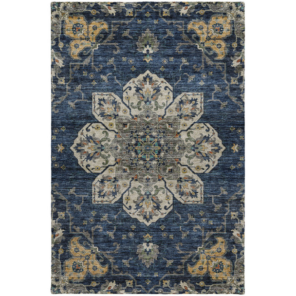 Dalyn Silk Road SR6 Navy Rug