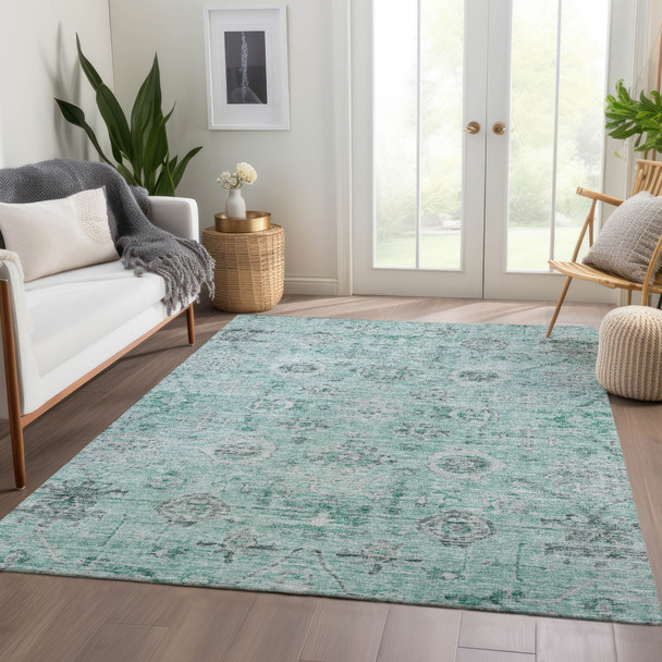 Dalyn Solace SL10 Teal Rug
