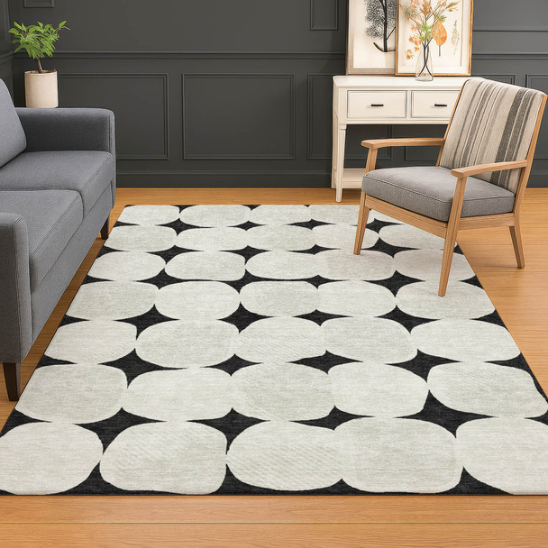 Dalyn The Reserve TR16 Black Rug
