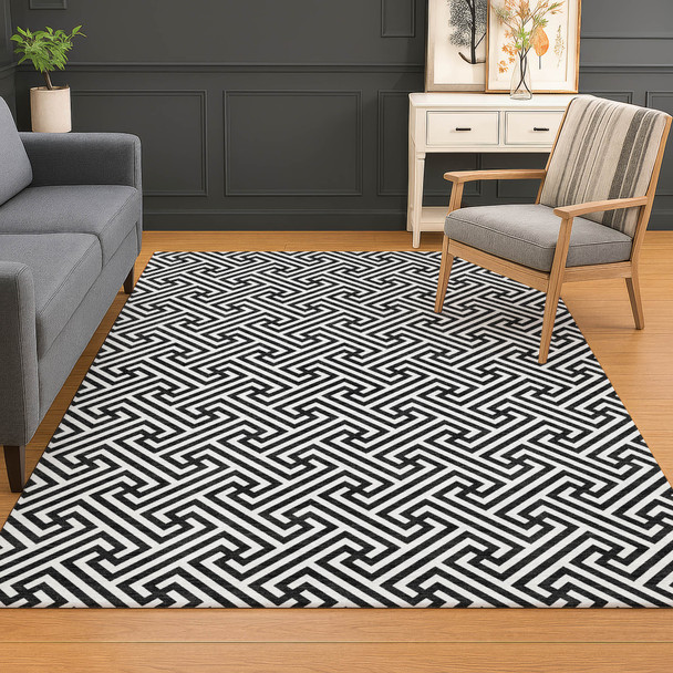 Dalyn The Reserve TR5 Black Rug
