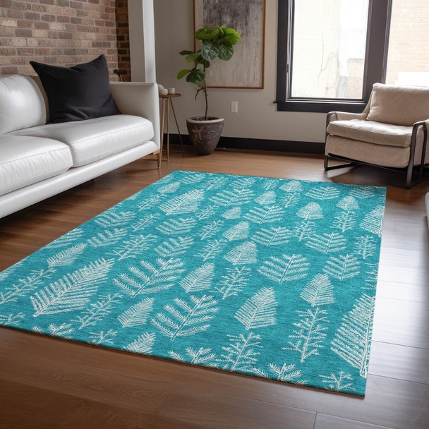 Dalyn Wonderland WN21 Teal Rug