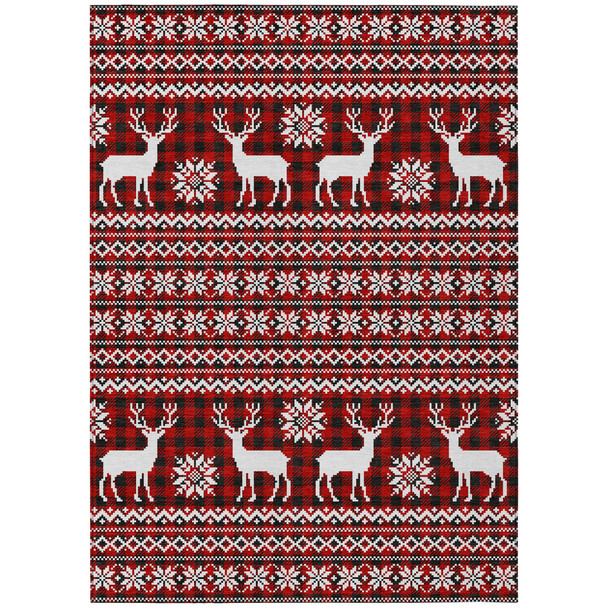 Dalyn Wonderland WN28 Red Rug